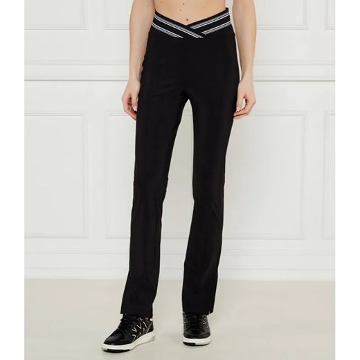 Marc Cain Spodnie Sumber | Slim Fit | high waist ze sklepu Gomez Fashion Store w kategorii Spodnie damskie - zdjęcie 184509091