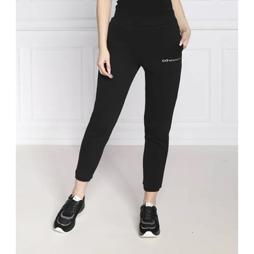 EA7 Spodnie dresowe | Regular Fit ze sklepu Gomez Fashion Store w kategorii Spodnie damskie - zdjęcie 184509102
