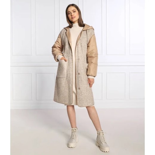 Peserico Wełniany płaszcz ze sklepu Gomez Fashion Store w kategorii Płaszcze damskie - zdjęcie 184509124