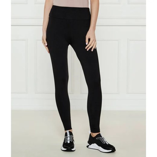 EA7 Legginsy | Regular Fit | stretch ze sklepu Gomez Fashion Store w kategorii Spodnie damskie - zdjęcie 184509152
