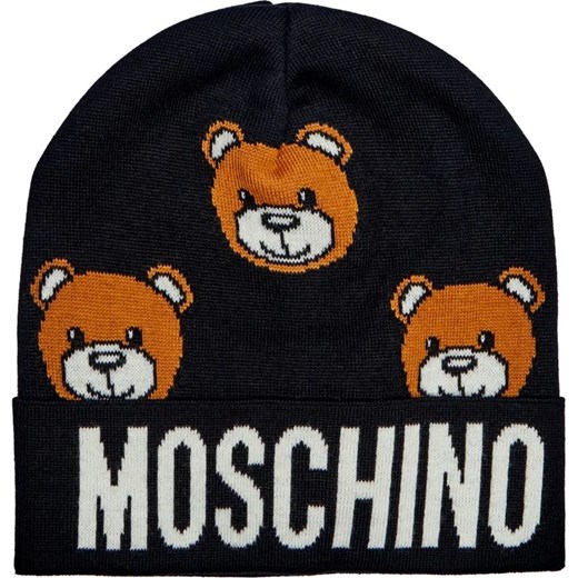 Moschino Czapka | z dodatkiem wełny ze sklepu Gomez Fashion Store w kategorii Czapki zimowe damskie - zdjęcie 184509274