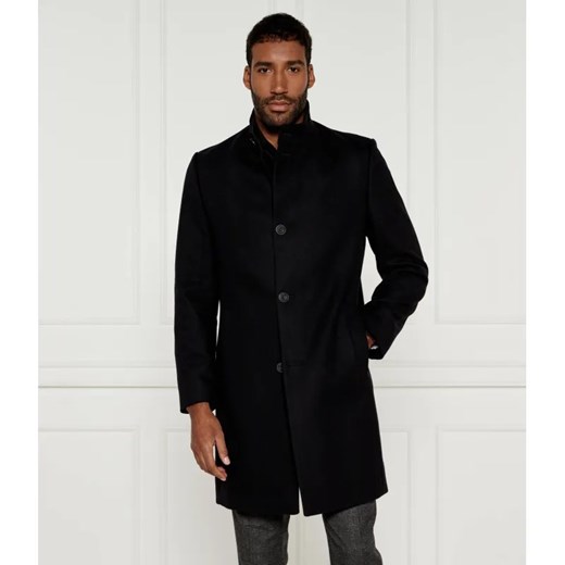 HUGO Wełniany płaszcz Mintrax2441 ze sklepu Gomez Fashion Store w kategorii Płaszcze męskie - zdjęcie 184509300