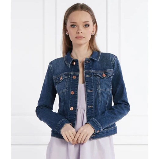 Tommy Jeans Kurtka jeansowa Vivianne | Slim Fit ze sklepu Gomez Fashion Store w kategorii Kurtki damskie - zdjęcie 184509314