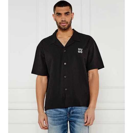 Hugo Bodywear Koszula CHAFFLE | Regular Fit ze sklepu Gomez Fashion Store w kategorii Piżamy męskie - zdjęcie 184509342