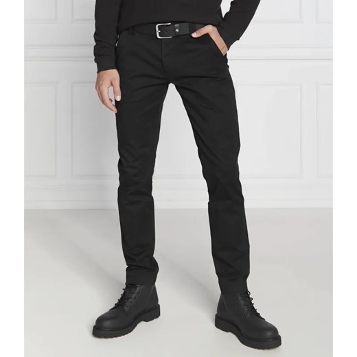 Tommy Jeans Spodnie chino Scanton | Slim Fit Tommy Jeans 33/32 okazyjna cena Gomez Fashion Store