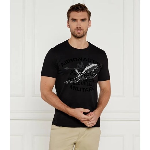 Aeronautica Militare T-shirt | Regular Fit ze sklepu Gomez Fashion Store w kategorii T-shirty męskie - zdjęcie 184509401