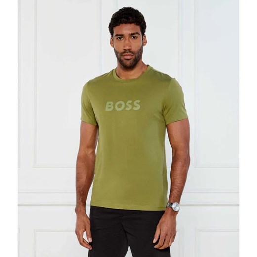 BOSS BLACK T-shirt RN | Regular Fit ze sklepu Gomez Fashion Store w kategorii T-shirty męskie - zdjęcie 184509424