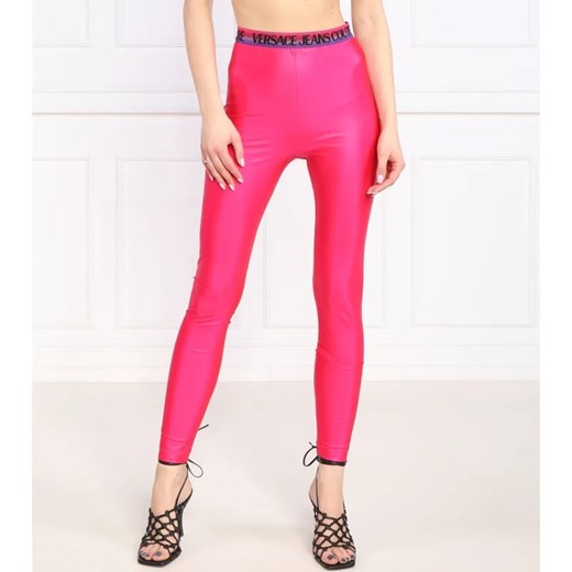 Versace Jeans Couture Legginsy | Slim Fit ze sklepu Gomez Fashion Store w kategorii Spodnie damskie - zdjęcie 184509480