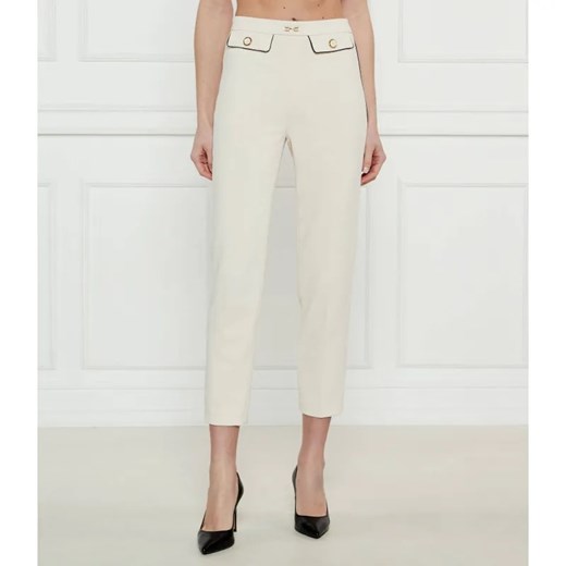 Elisabetta Franchi Spodnie cygaretki Elisabetta Franchi 40 promocja Gomez Fashion Store