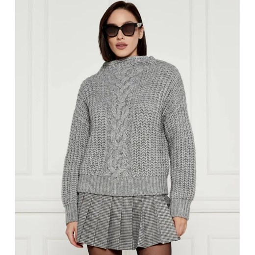 Liu Jo Sweter | Regular Fit | z dodatkiem wełny ze sklepu Gomez Fashion Store w kategorii Swetry damskie - zdjęcie 184509754