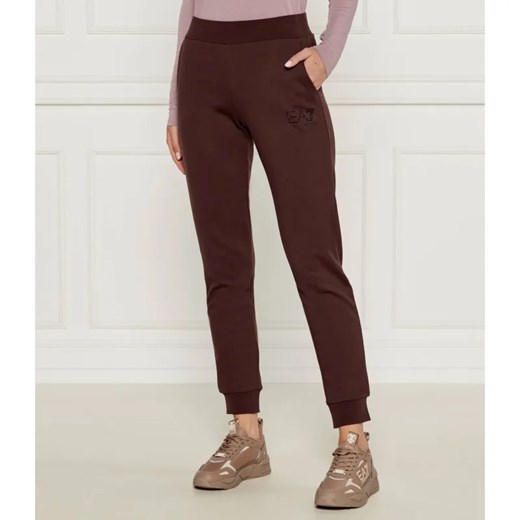 EA7 Spodnie dresowe | Slim Fit ze sklepu Gomez Fashion Store w kategorii Spodnie damskie - zdjęcie 184509780