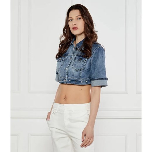Liu Jo Kurtka jeansowa | Cropped Fit ze sklepu Gomez Fashion Store w kategorii Kurtki damskie - zdjęcie 184509802