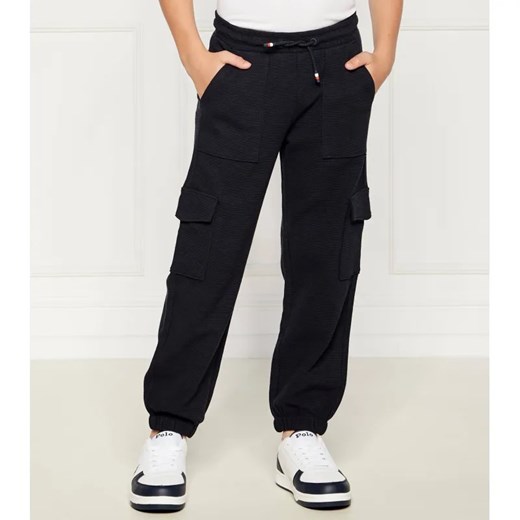 Tommy Hilfiger Spodnie cargo | Regular Fit ze sklepu Gomez Fashion Store w kategorii Spodnie chłopięce - zdjęcie 184509833