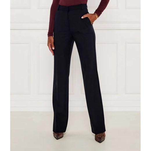Pinko Spodnie chino | Regular Fit | z dodatkiem wełny Pinko 42 okazyjna cena Gomez Fashion Store