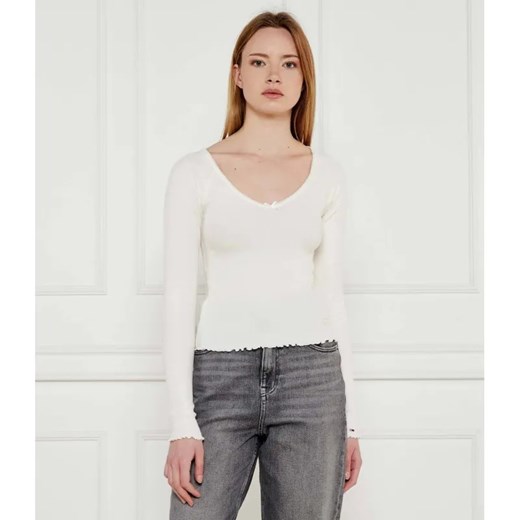 Tommy Jeans Bluzka | Slim Fit ze sklepu Gomez Fashion Store w kategorii Bluzki damskie - zdjęcie 184509844