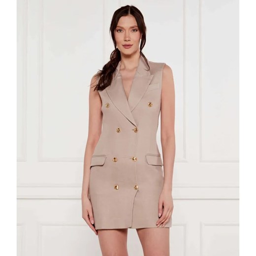 Elisabetta Franchi Lniana sukienka ze sklepu Gomez Fashion Store w kategorii Sukienki - zdjęcie 184509882