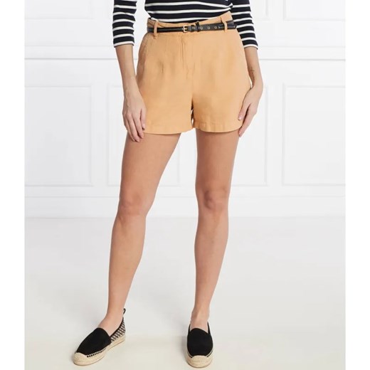 Tommy Hilfiger Szorty | Relaxed fit | z dodatkiem lnu Tommy Hilfiger 38 okazyjna cena Gomez Fashion Store