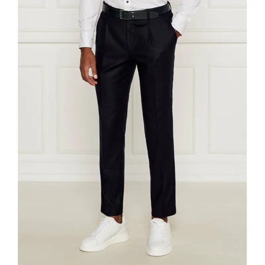 Windsor Wełniane spodnie 13 Silvi | Regular Fit | z dodatkiem kaszmiru ze sklepu Gomez Fashion Store w kategorii Spodnie męskie - zdjęcie 184509990