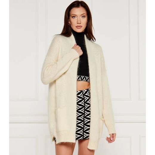 Pinko Kardigan | Regular Fit | z dodatkiem wełny ze sklepu Gomez Fashion Store w kategorii Swetry damskie - zdjęcie 184510043