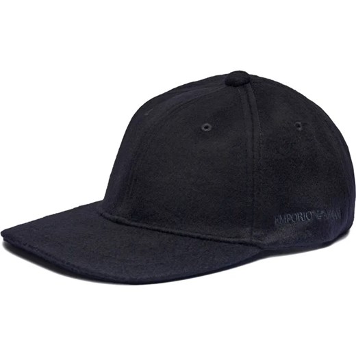 Emporio Armani Wełniana bejsbolówka ze sklepu Gomez Fashion Store w kategorii Czapki z daszkiem męskie - zdjęcie 184510092