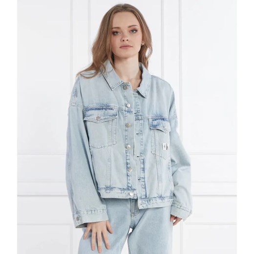 Calvin Klein Jeans Kurtka jeansowa | Relaxed fit ze sklepu Gomez Fashion Store w kategorii Kurtki damskie - zdjęcie 184510132
