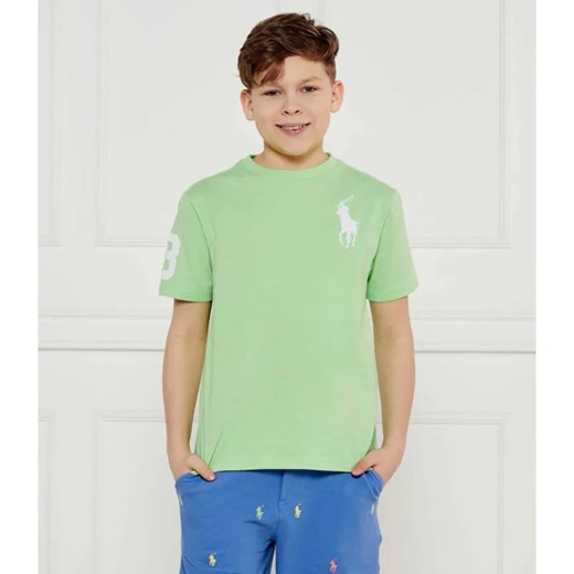 POLO RALPH LAUREN T-shirt | Regular Fit ze sklepu Gomez Fashion Store w kategorii T-shirty chłopięce - zdjęcie 184510194