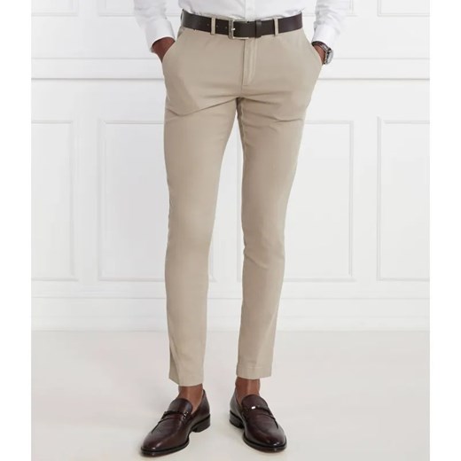 BOSS BLACK Spodnie chino Kaito1 | Slim Fit | stretch ze sklepu Gomez Fashion Store w kategorii Spodnie męskie - zdjęcie 184510202