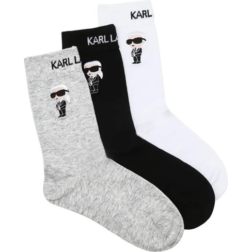 Karl Lagerfeld Skarpety 3-pack ze sklepu Gomez Fashion Store w kategorii Skarpetki damskie - zdjęcie 184510283