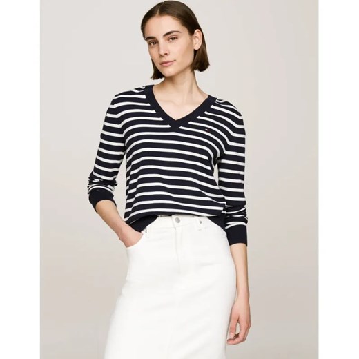 Tommy Hilfiger Sweter | Regular Fit ze sklepu Gomez Fashion Store w kategorii Swetry damskie - zdjęcie 184510372
