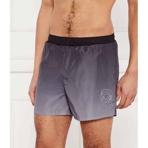 Karl Lagerfeld Szorty kąpielowe IKON OMBRE | Regular Fit ze sklepu Gomez Fashion Store w kategorii Kąpielówki - zdjęcie 184510413