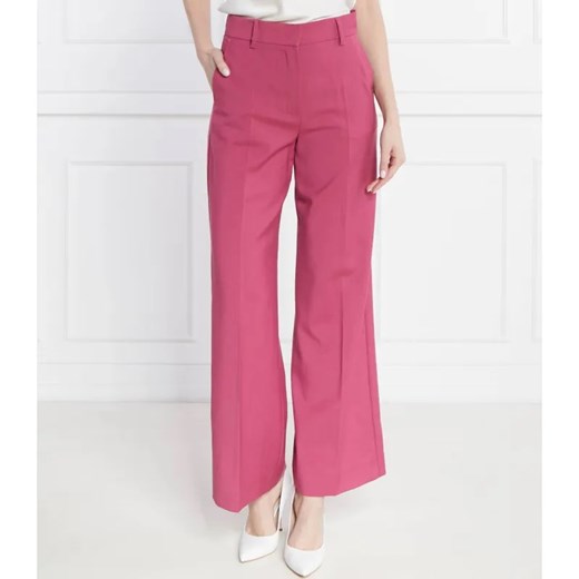Weekend MaxMara Wełniane spodnie | Regular Fit ze sklepu Gomez Fashion Store w kategorii Spodnie damskie - zdjęcie 184510433