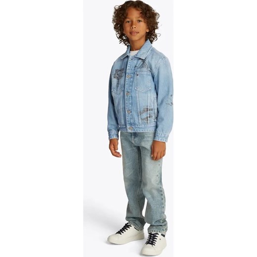 Tommy Hilfiger Jeansowa kurtka | Oversize fit ze sklepu Gomez Fashion Store w kategorii Kurtki chłopięce - zdjęcie 184510444