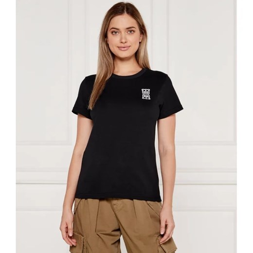 Pinko T-shirt Bussolotto | Regular Fit ze sklepu Gomez Fashion Store w kategorii Bluzki damskie - zdjęcie 184510460