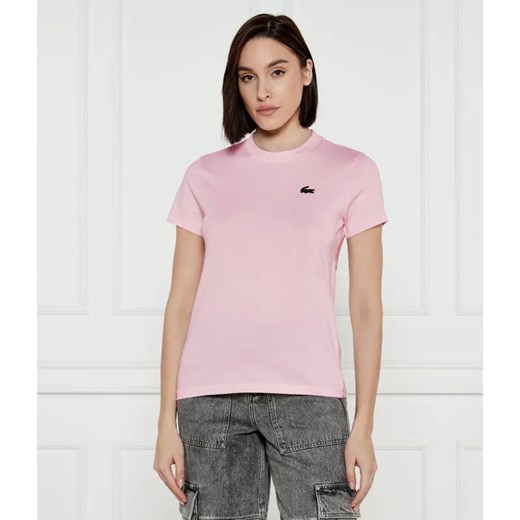 Lacoste T-shirt | Slim Fit ze sklepu Gomez Fashion Store w kategorii Bluzki damskie - zdjęcie 184510490