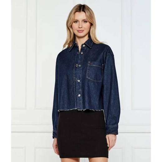 Tommy Jeans Kurtka jeansowa | Cropped Fit ze sklepu Gomez Fashion Store w kategorii Kurtki damskie - zdjęcie 184510524