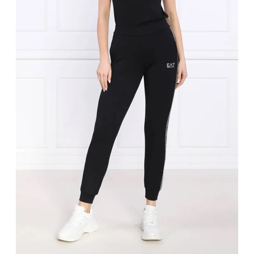 EA7 Legginsy | Regular Fit ze sklepu Gomez Fashion Store w kategorii Spodnie damskie - zdjęcie 184510531