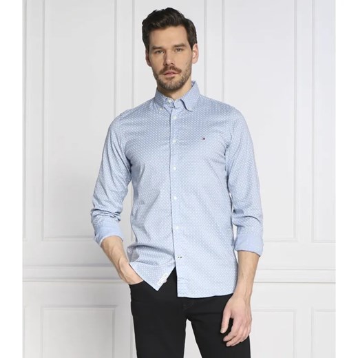 Tommy Hilfiger Koszula NATURAL SOFT FOULARD | Regular Fit Tommy Hilfiger S promocja Gomez Fashion Store