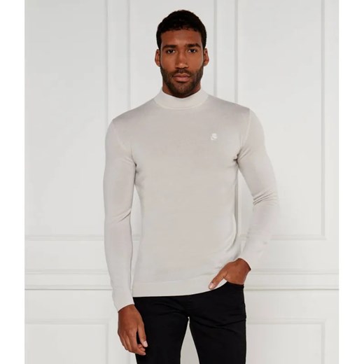 Karl Lagerfeld Wełniany golf | Regular Fit ze sklepu Gomez Fashion Store w kategorii Swetry męskie - zdjęcie 184510602