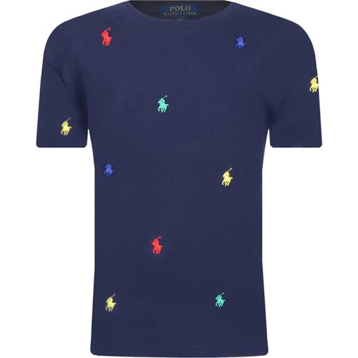 POLO RALPH LAUREN T-shirt | Regular Fit ze sklepu Gomez Fashion Store w kategorii T-shirty chłopięce - zdjęcie 184510670