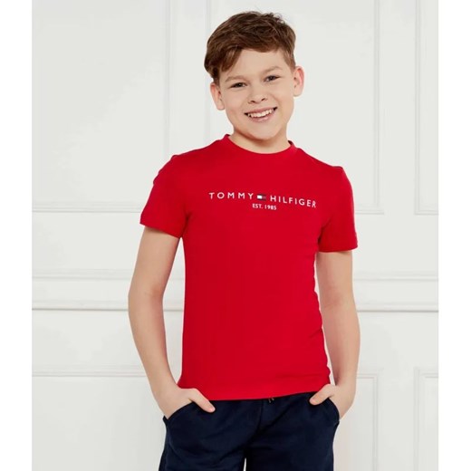 Tommy Hilfiger T-shirt | Regular Fit ze sklepu Gomez Fashion Store w kategorii T-shirty chłopięce - zdjęcie 184510732