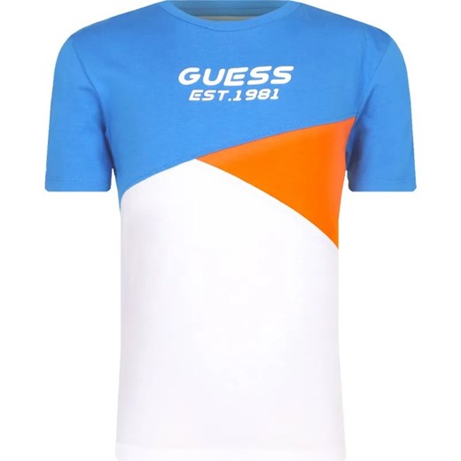 Guess T-shirt | Regular Fit ze sklepu Gomez Fashion Store w kategorii T-shirty chłopięce - zdjęcie 184510733