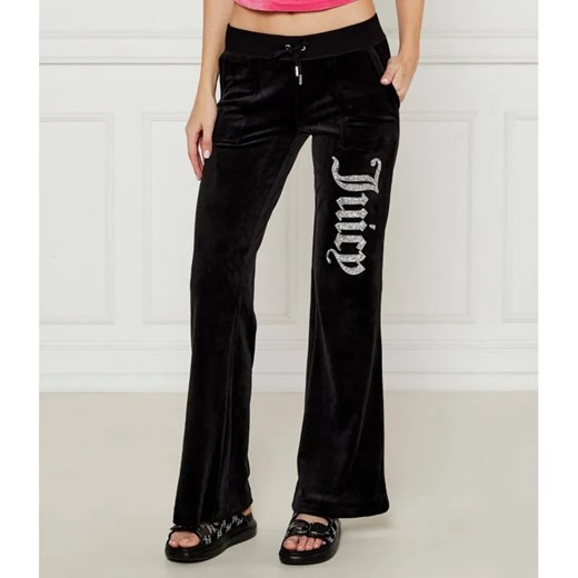 Juicy Couture Spodnie dresowe LAYLA CAVIAR | Regular Fit ze sklepu Gomez Fashion Store w kategorii Spodnie damskie - zdjęcie 184510822