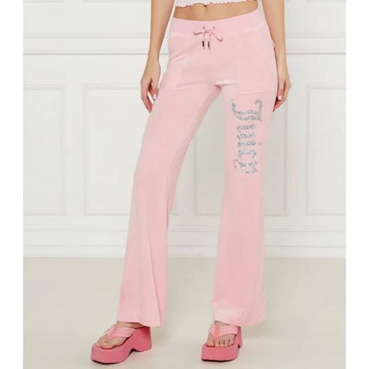 Juicy Couture Spodnie dresowe LAYLA CAVIAR | Regular Fit ze sklepu Gomez Fashion Store w kategorii Spodnie damskie - zdjęcie 184510902