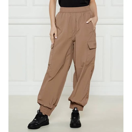 EA7 Spodnie cargo | Loose fit ze sklepu Gomez Fashion Store w kategorii Spodnie damskie - zdjęcie 184510910