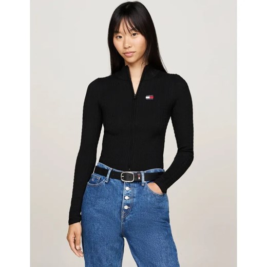 Tommy Jeans Kardigan | Slim Fit ze sklepu Gomez Fashion Store w kategorii Swetry damskie - zdjęcie 184510971