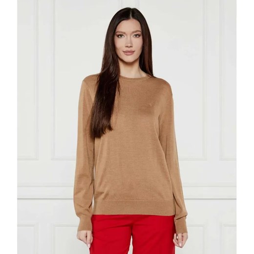 POLO RALPH LAUREN Wełniany sweter | Loose fit ze sklepu Gomez Fashion Store w kategorii Swetry damskie - zdjęcie 184510994