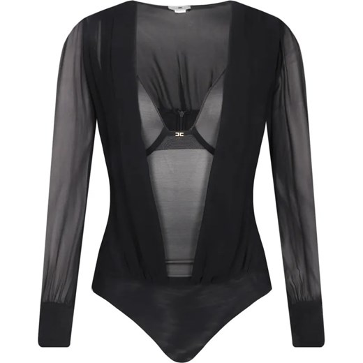Elisabetta Franchi Jedwabne body | Regular Fit ze sklepu Gomez Fashion Store w kategorii Bluzki damskie - zdjęcie 184511013