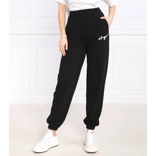 HUGO Spodnie dresowe Njola | Regular Fit L promocja Gomez Fashion Store