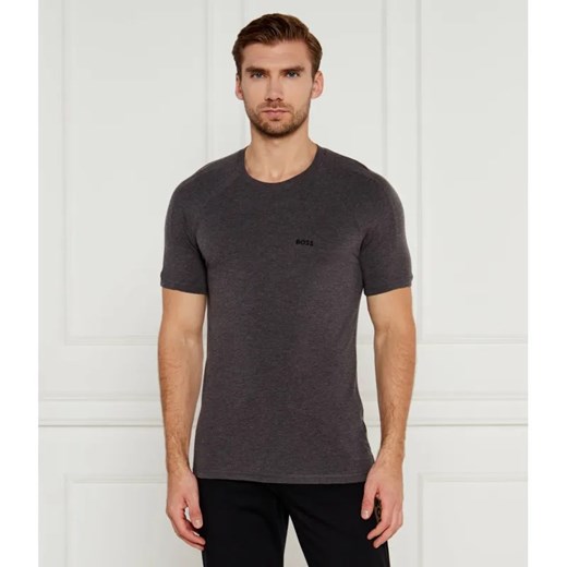 BOSS BLACK T-shirt | Slim Fit | z dodatkiem wełny ze sklepu Gomez Fashion Store w kategorii T-shirty męskie - zdjęcie 184511054