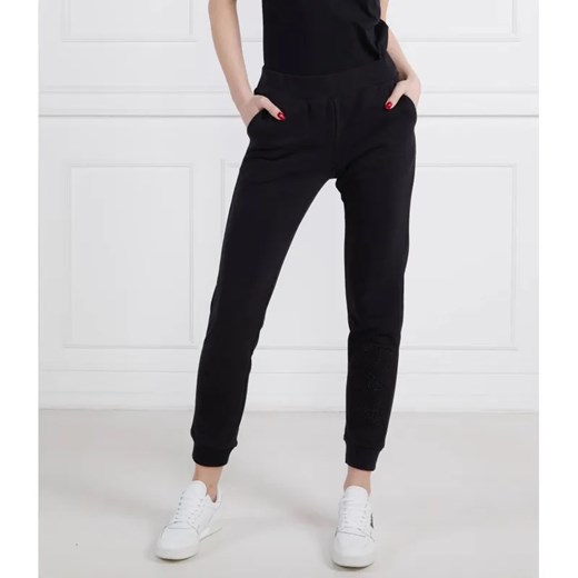 EA7 Spodnie dresowe | Regular Fit ze sklepu Gomez Fashion Store w kategorii Spodnie damskie - zdjęcie 184511101